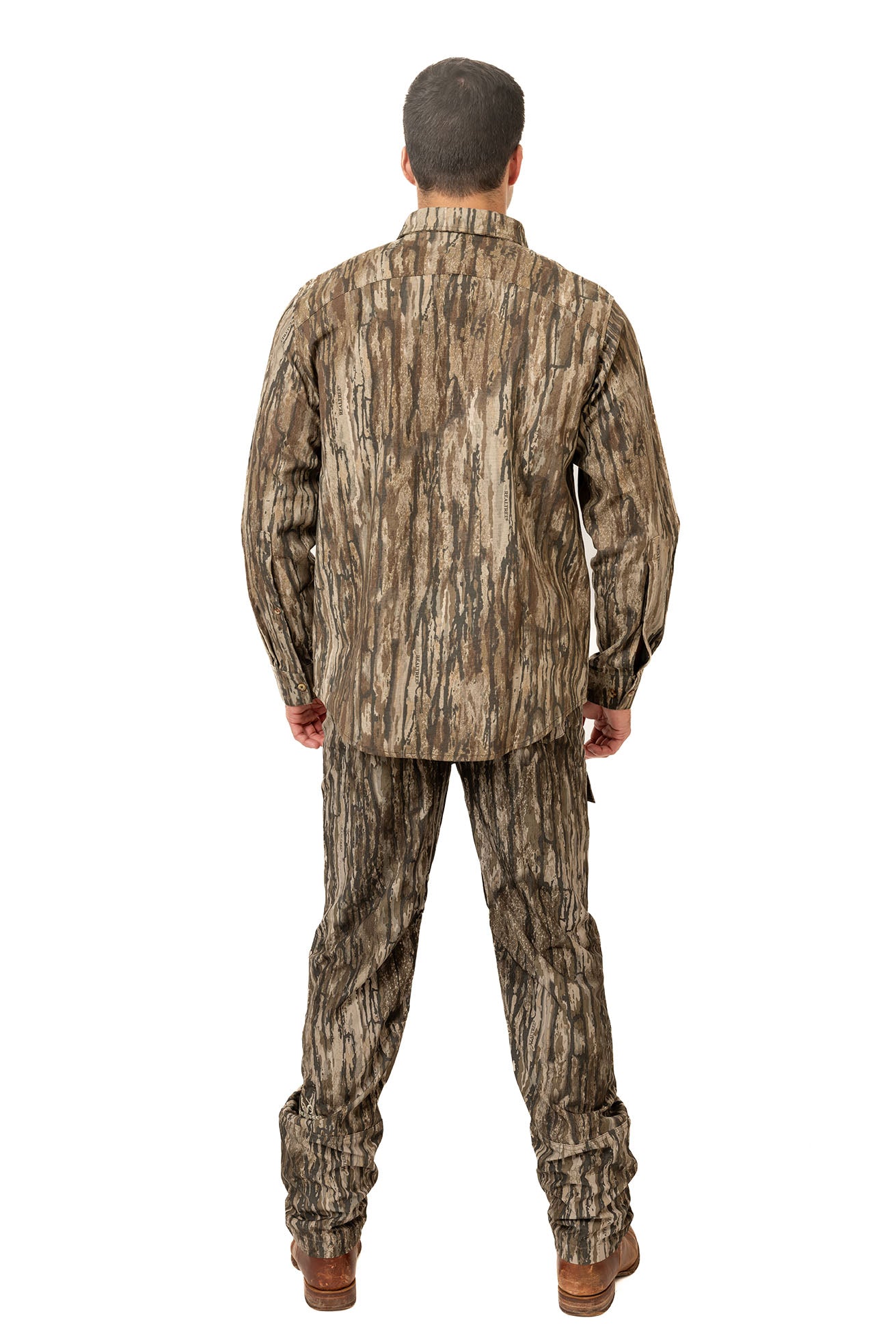 Realtree Button Down Long Sleeve Hunting Camp Shirt