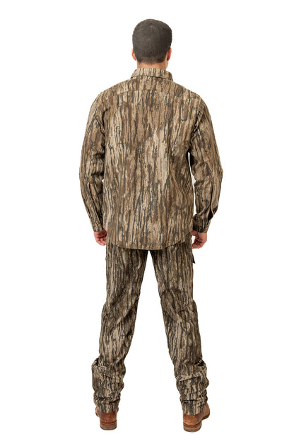 Realtree Button Down Long Sleeve Hunting Camp Shirt