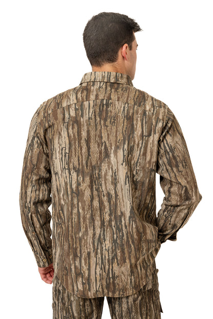 Realtree Button Down Long Sleeve Hunting Camp Shirt