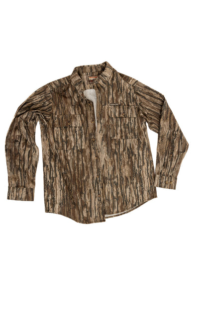 Realtree Button Down Long Sleeve Hunting Camp Shirt
