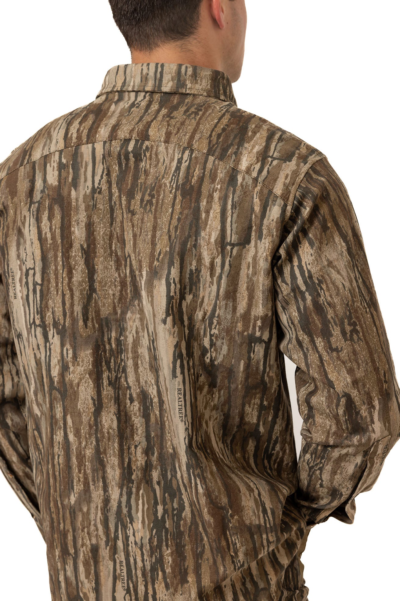 Realtree Button Down Long Sleeve Hunting Camp Shirt