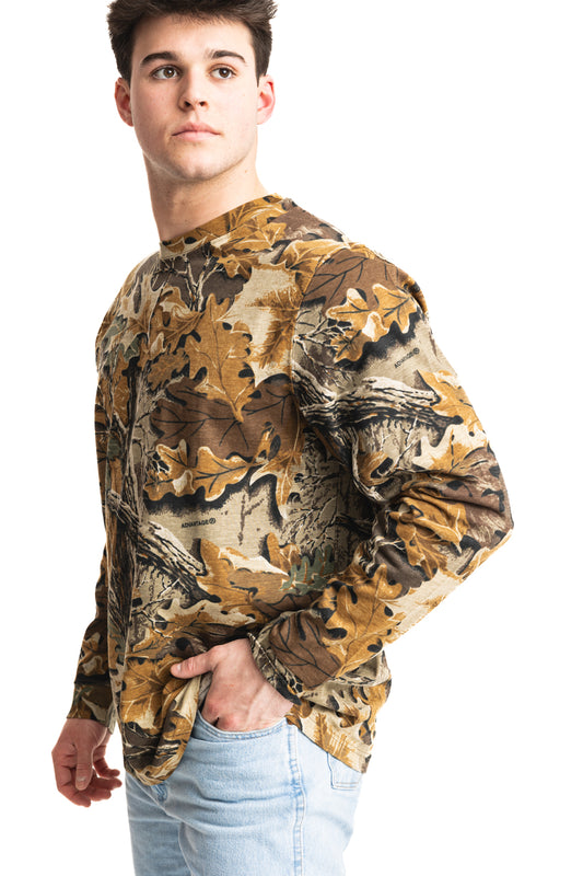 Realtree Long Sleeve Cotton Hunting Shirt - Realtree Advantage Classic