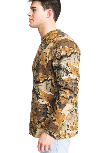 Realtree Long Sleeve Cotton Hunting Shirt - Realtree Advantage Classic
