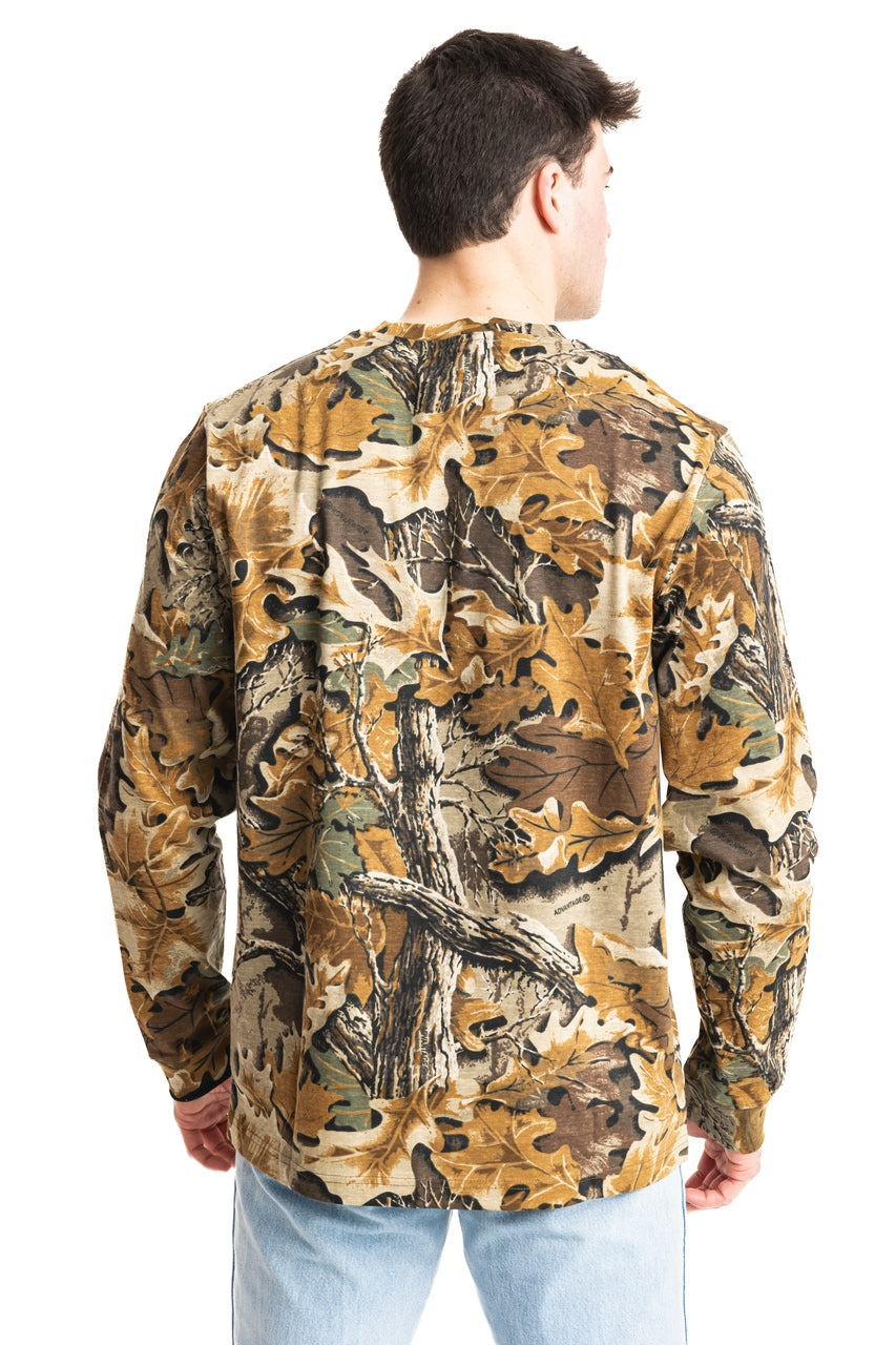 Realtree Long Sleeve Cotton Hunting Shirt - Realtree Advantage Classic