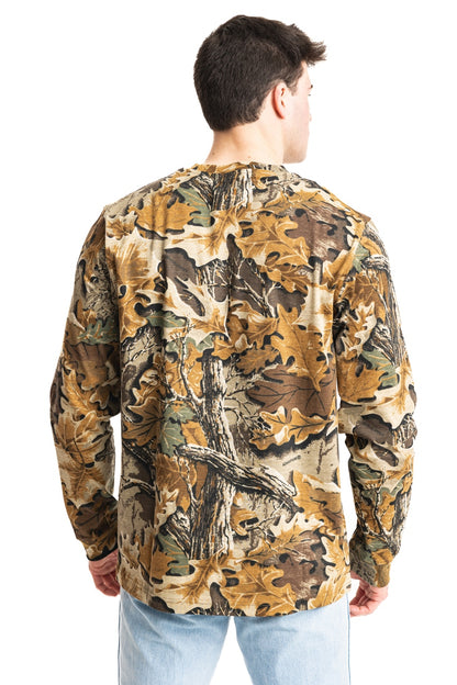 Realtree Long Sleeve Cotton Hunting Shirt - Realtree Advantage Classic