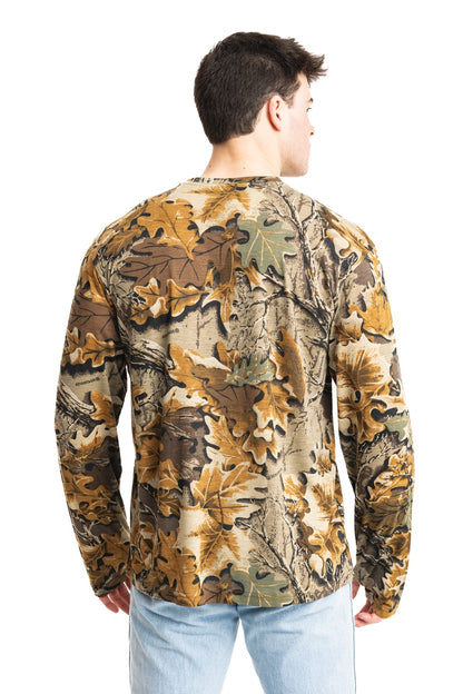 Realtree Long Sleeve Cotton Hunting Shirt - Realtree Advantage Classic