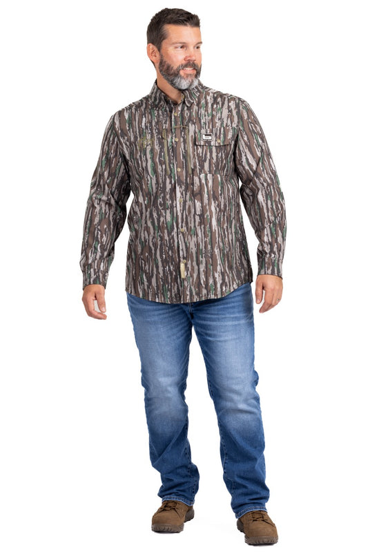 Realtree Banded Badlander Lightweight Hunting Shirt - Realtree Original