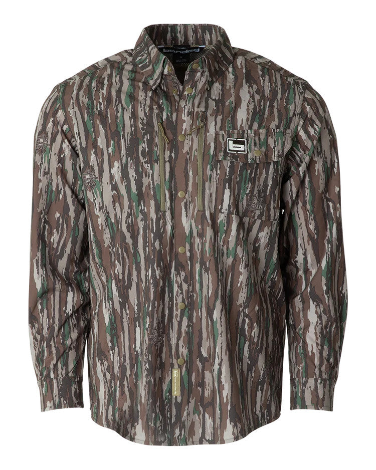 Realtree Banded Badlander Lightweight Hunting Shirt - Realtree Original