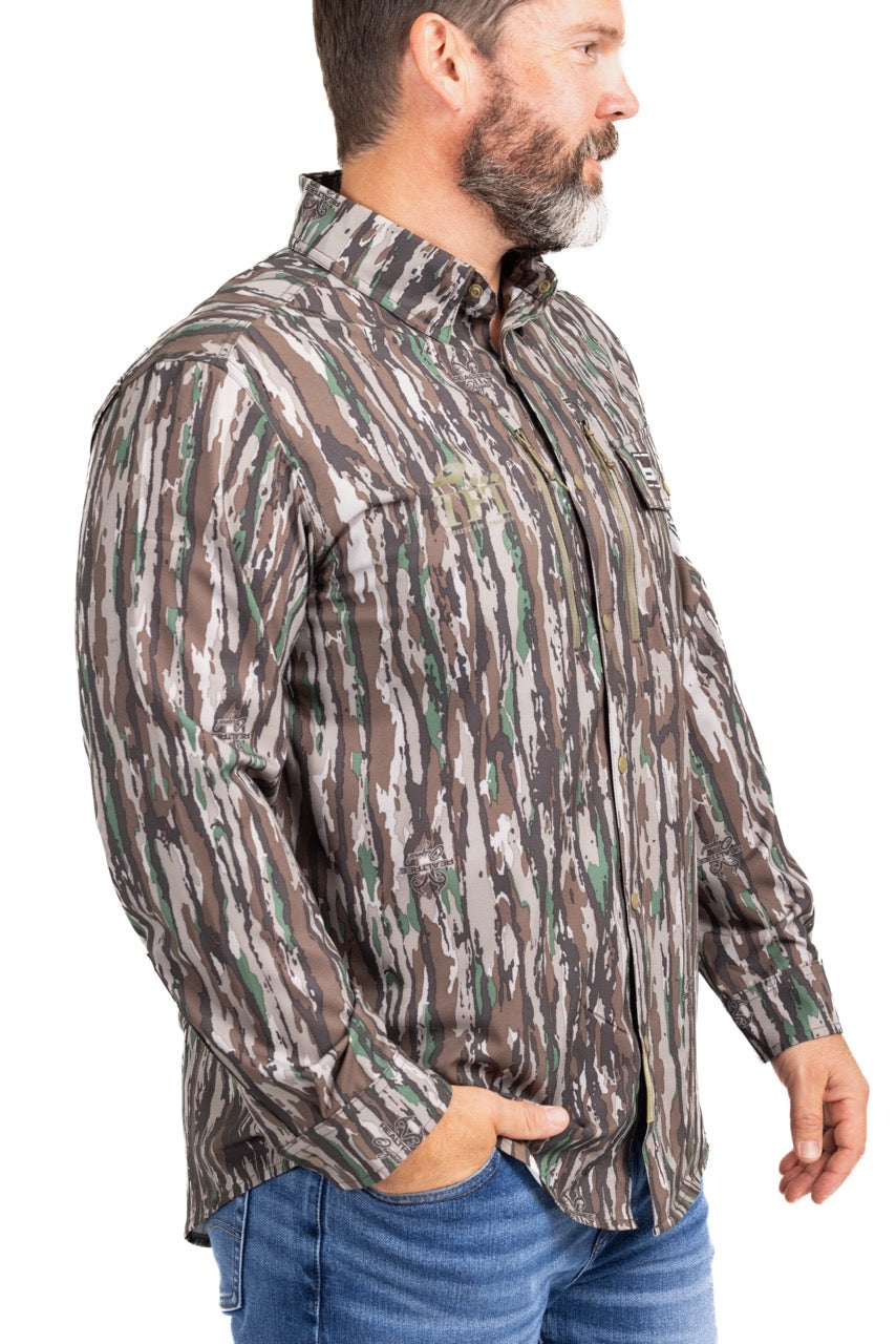 Realtree Banded Badlander Lightweight Hunting Shirt - Realtree Original