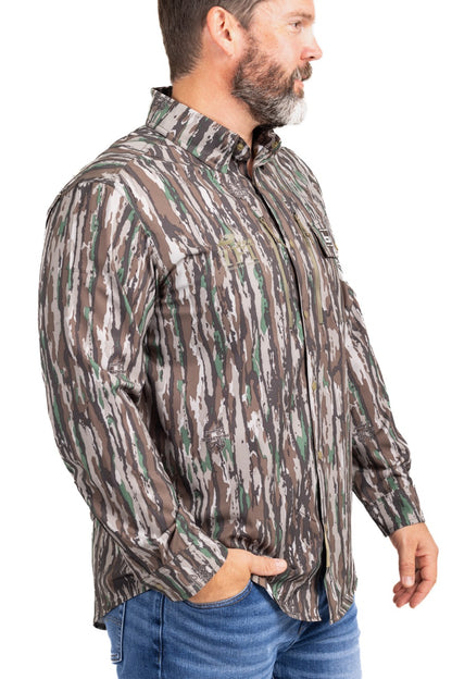 Realtree Banded Badlander Lightweight Hunting Shirt - Realtree Original
