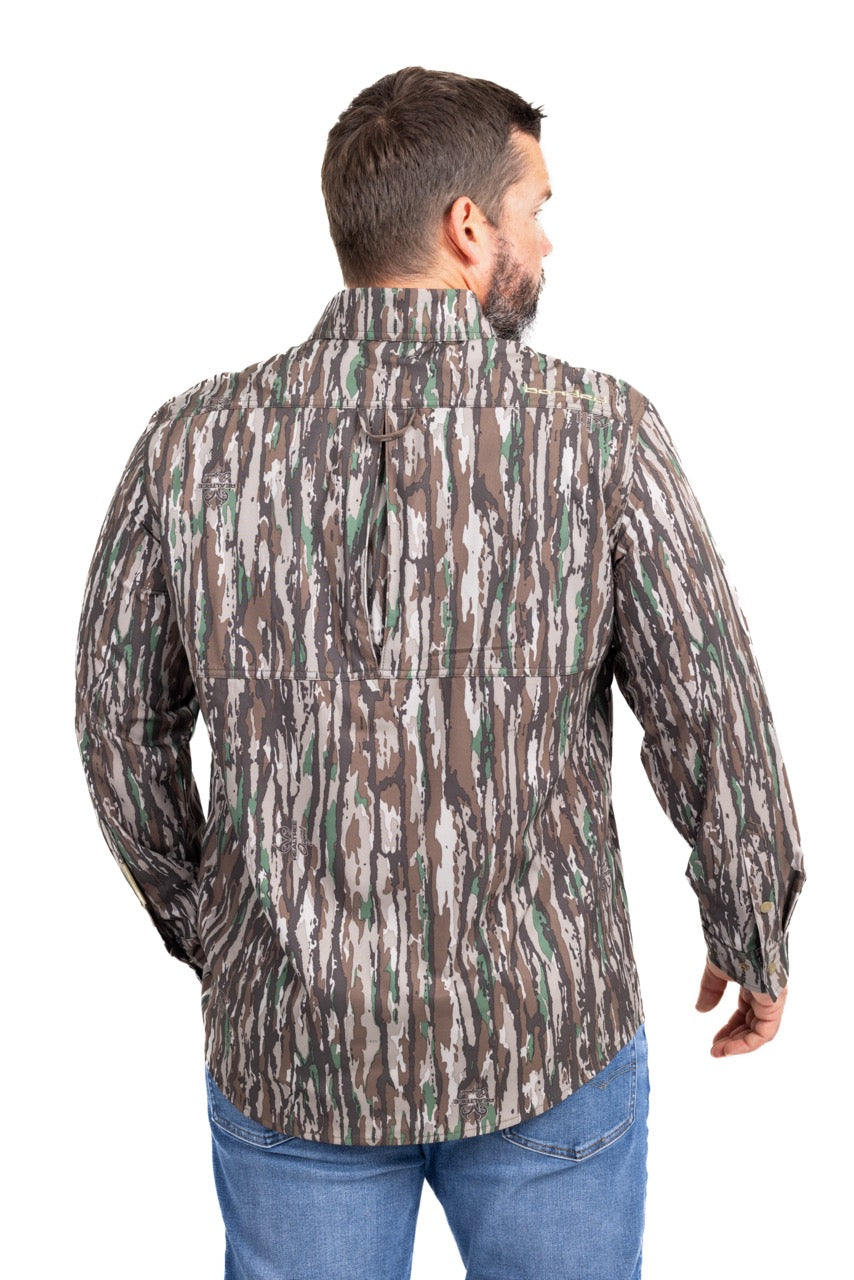 Realtree Banded Badlander Lightweight Hunting Shirt - Realtree Original