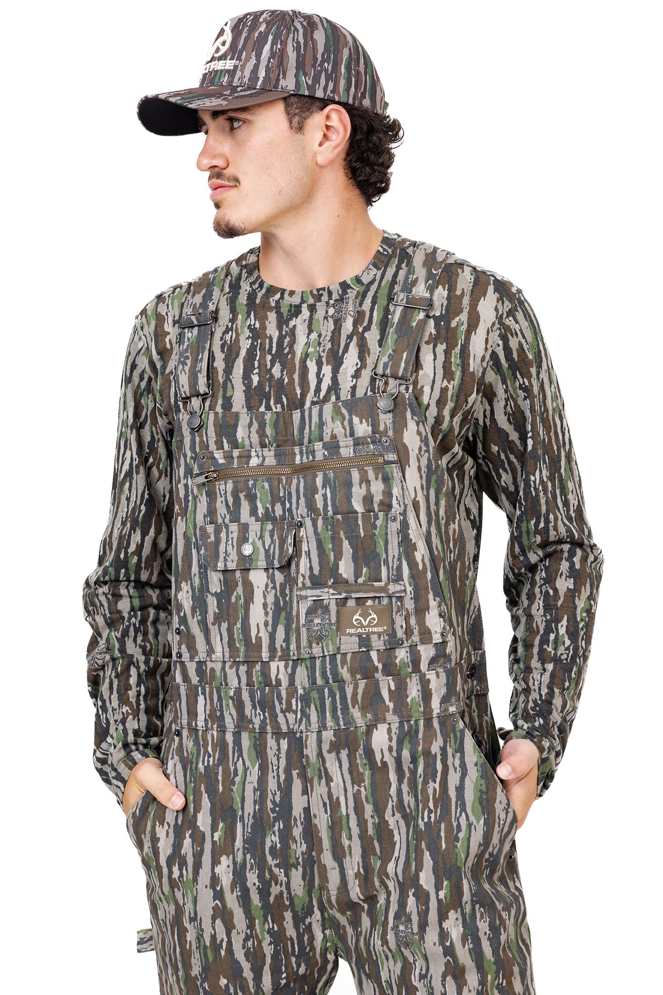 Realtree Bamboo Long Sleeve Camo Crewneck - Realtree Original