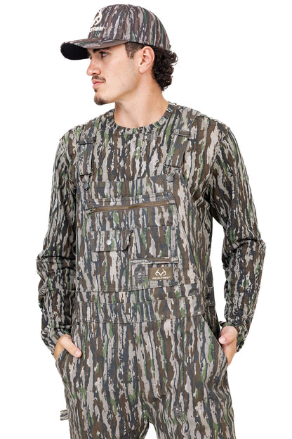 Realtree Bamboo Long Sleeve Camo Crewneck - Realtree Original