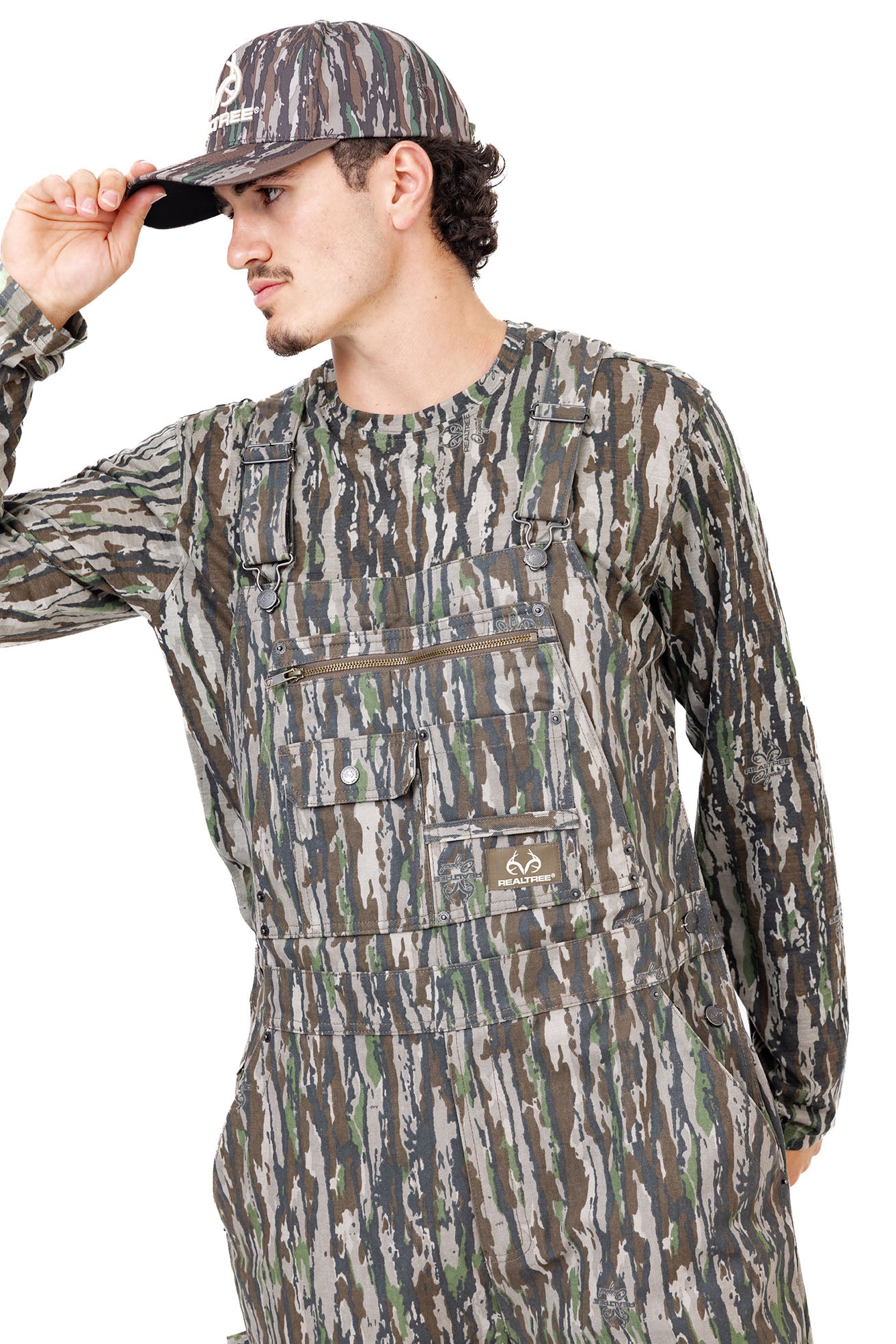 Realtree Bamboo Long Sleeve Camo Crewneck - Realtree Original