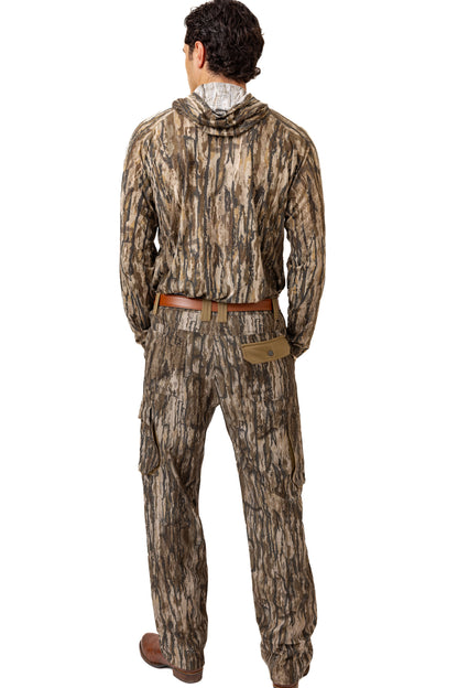 Realtree Bamboo Long Sleeve Hooded Camo Shirt