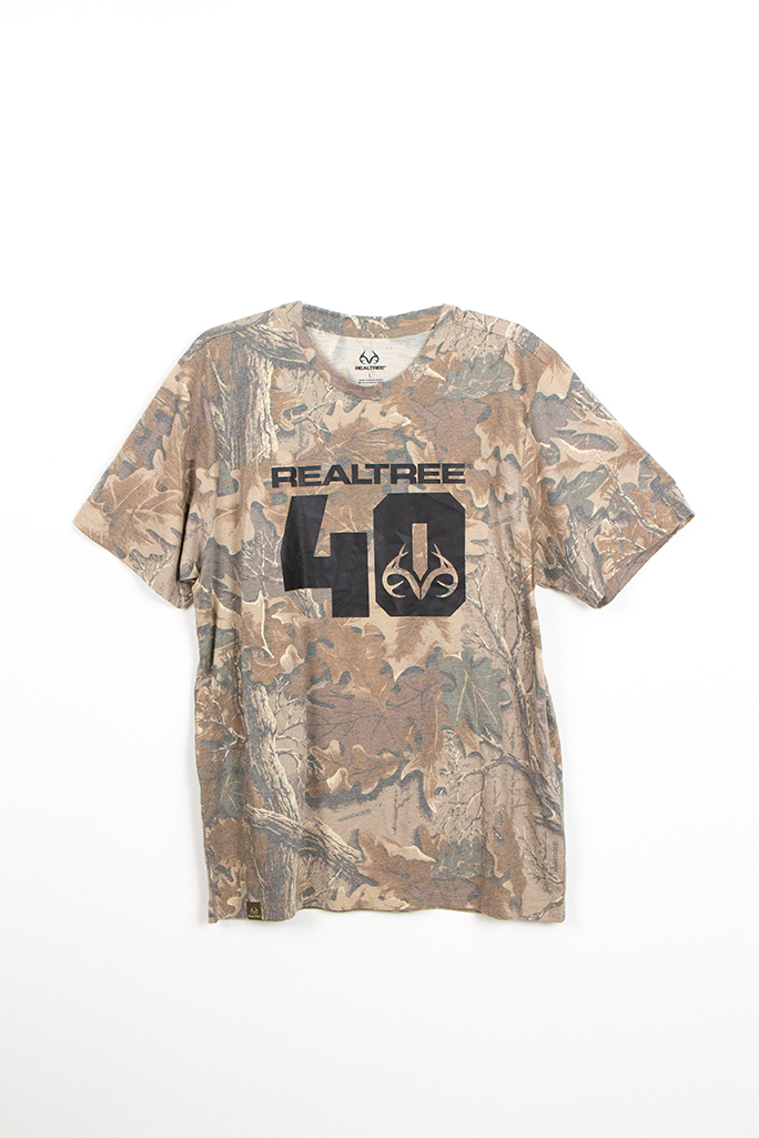 Realtree 40th Anniversary Jersey Faded Camo Shirt - Realtree Advantage Classic