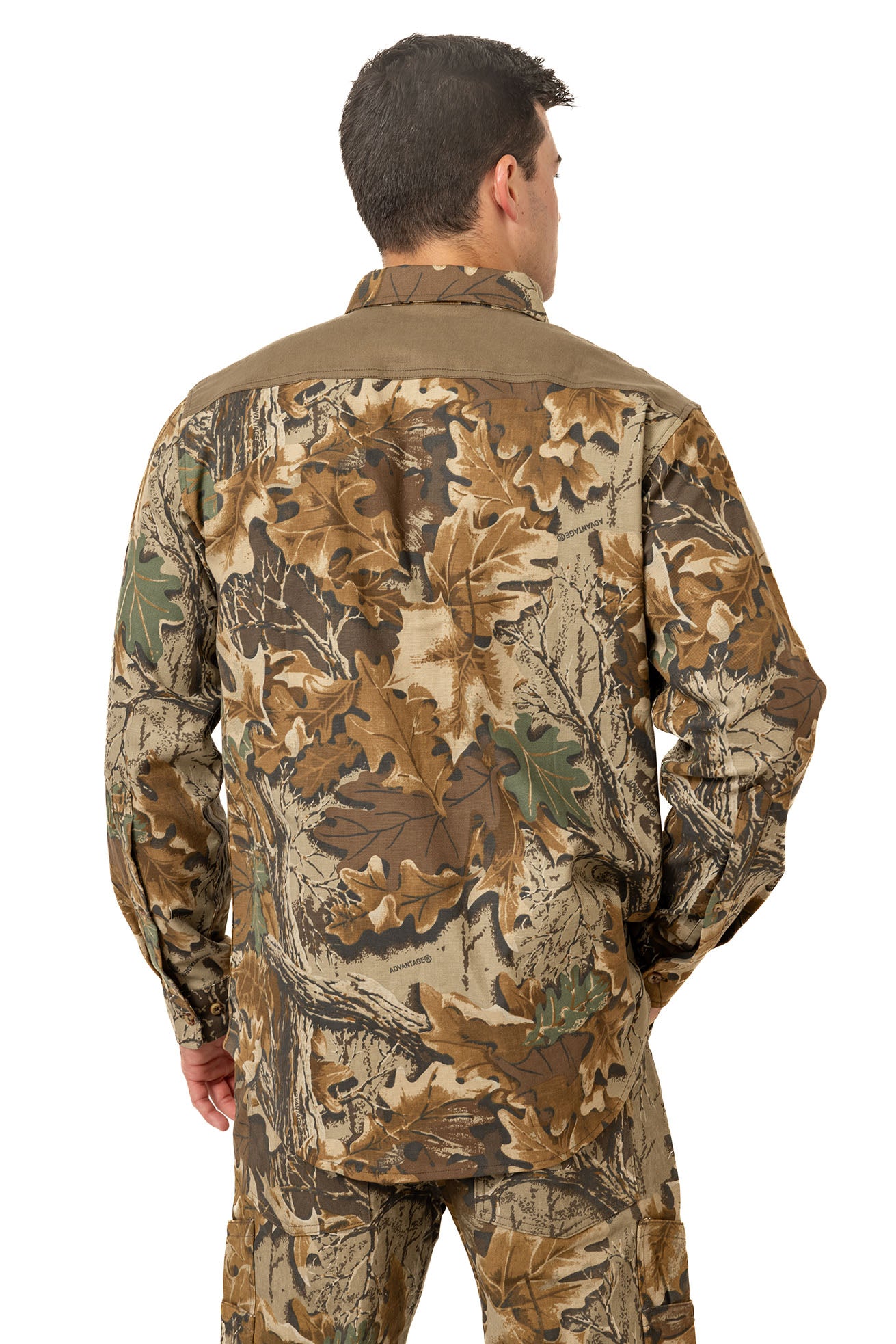 Realtree Milk River Button Down Camo Shirt - Realtree Advantage Classic
