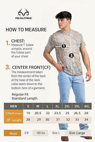 Realtree Tri Blend Short Sleeve Faded Camo Shirt - Realtree Wetlands