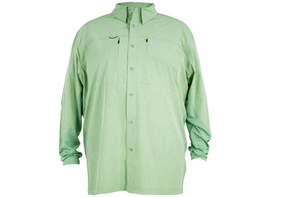 Realtree Green Button Down Long Sleeve Guide Shirt - Realtree