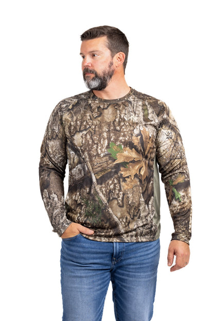Realtree Nomad Pursuit Long Sleeve Hunting Shirt - Realtree APX
