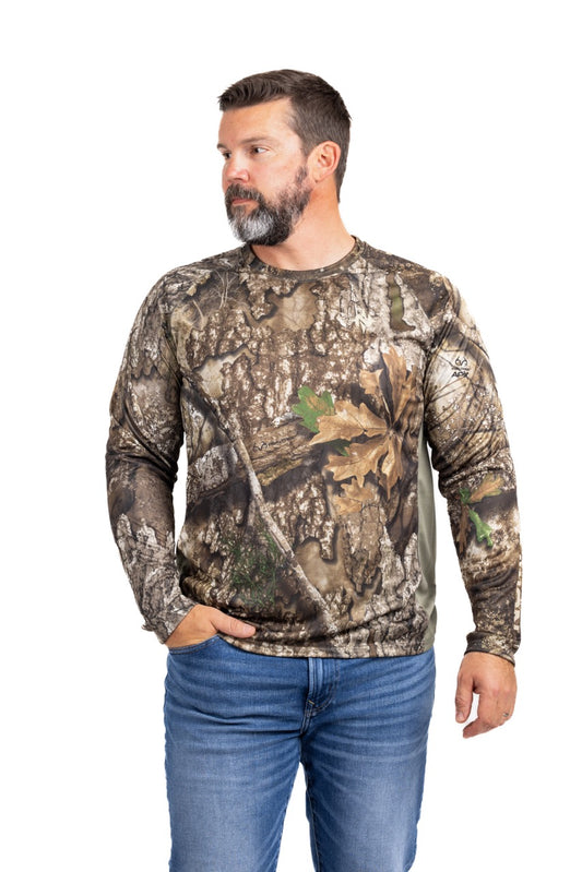 Realtree Nomad Pursuit Long Sleeve Hunting Shirt - Realtree APX