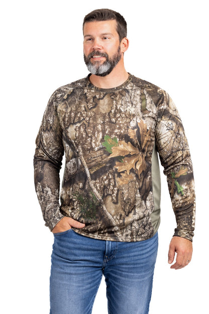 Realtree Nomad Pursuit Long Sleeve Hunting Shirt - Realtree APX