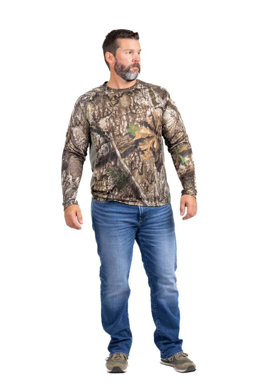 Realtree Nomad Pursuit Long Sleeve Hunting Shirt - Realtree APX