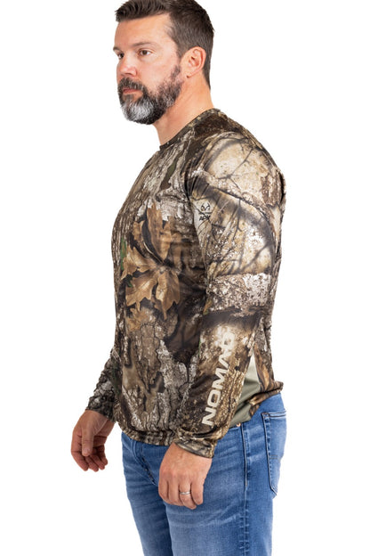 Realtree Nomad Pursuit Long Sleeve Hunting Shirt - Realtree APX