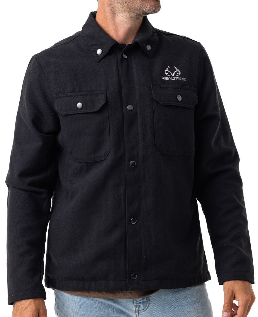 Realtree Pro Staff Snap Down Shirt Jacket - Realtree