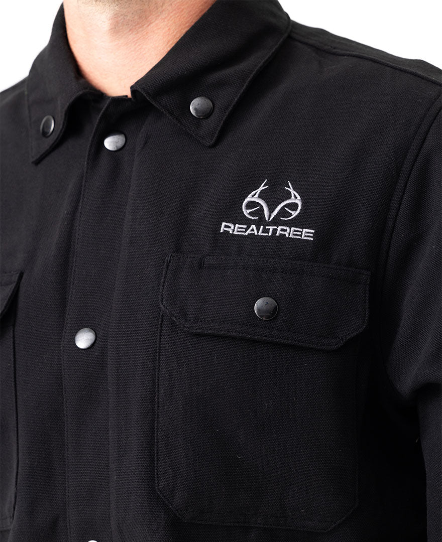 Realtree Pro Staff Snap Down Shirt Jacket - Realtree