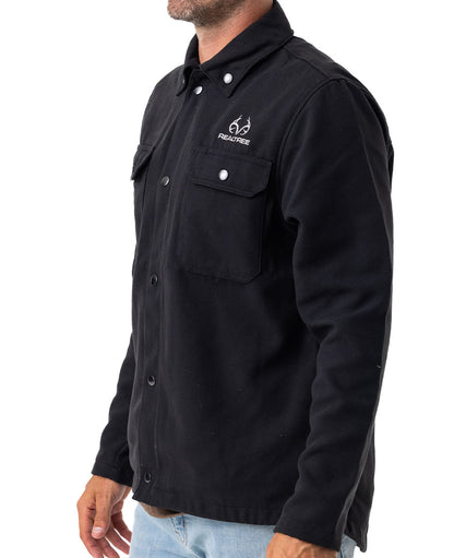 Realtree Pro Staff Snap Down Shirt Jacket - Realtree