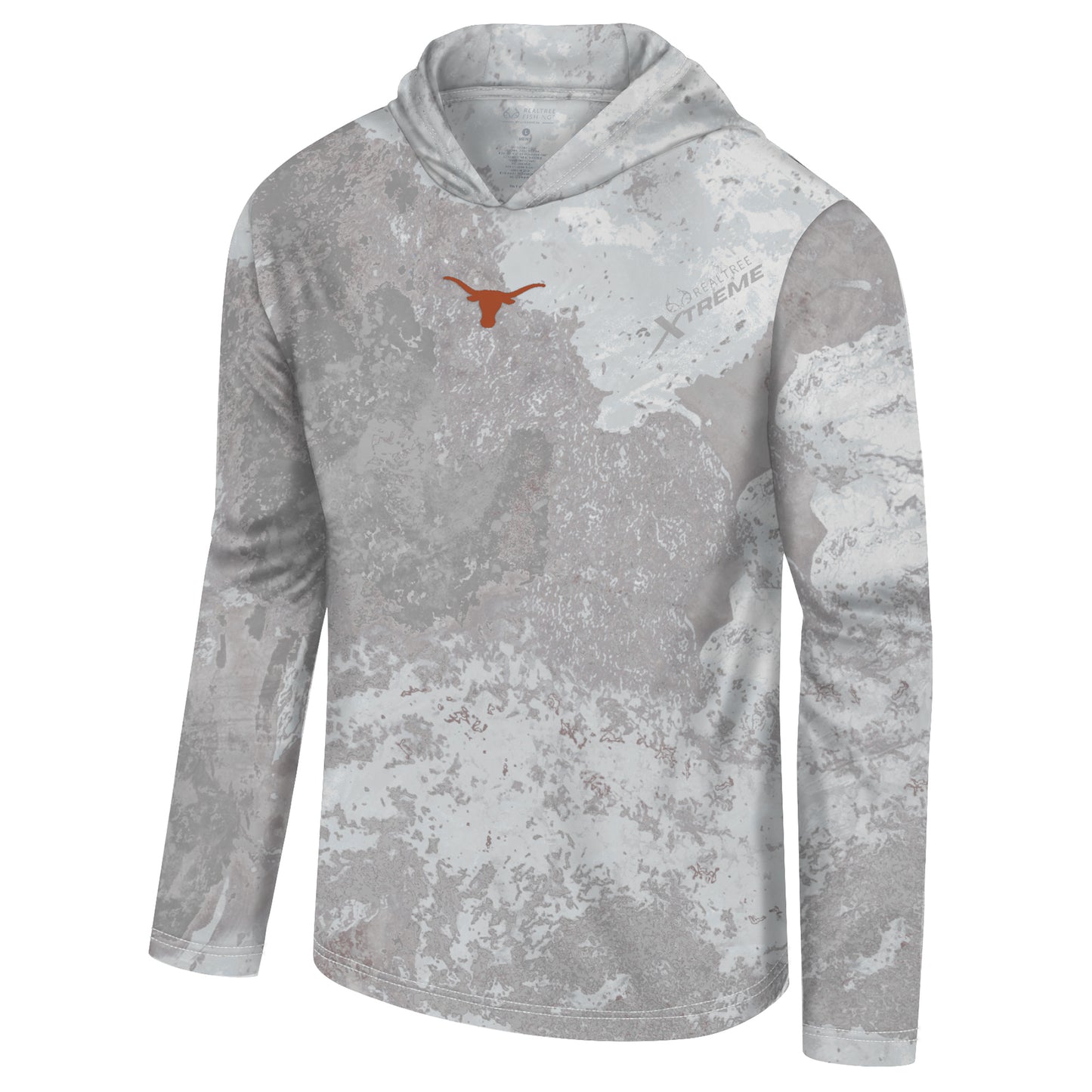 Realtree Realtree Unisex Salt Roscoe Texas Performance Hooded Sun Shirt - Realtree XTREME Colors