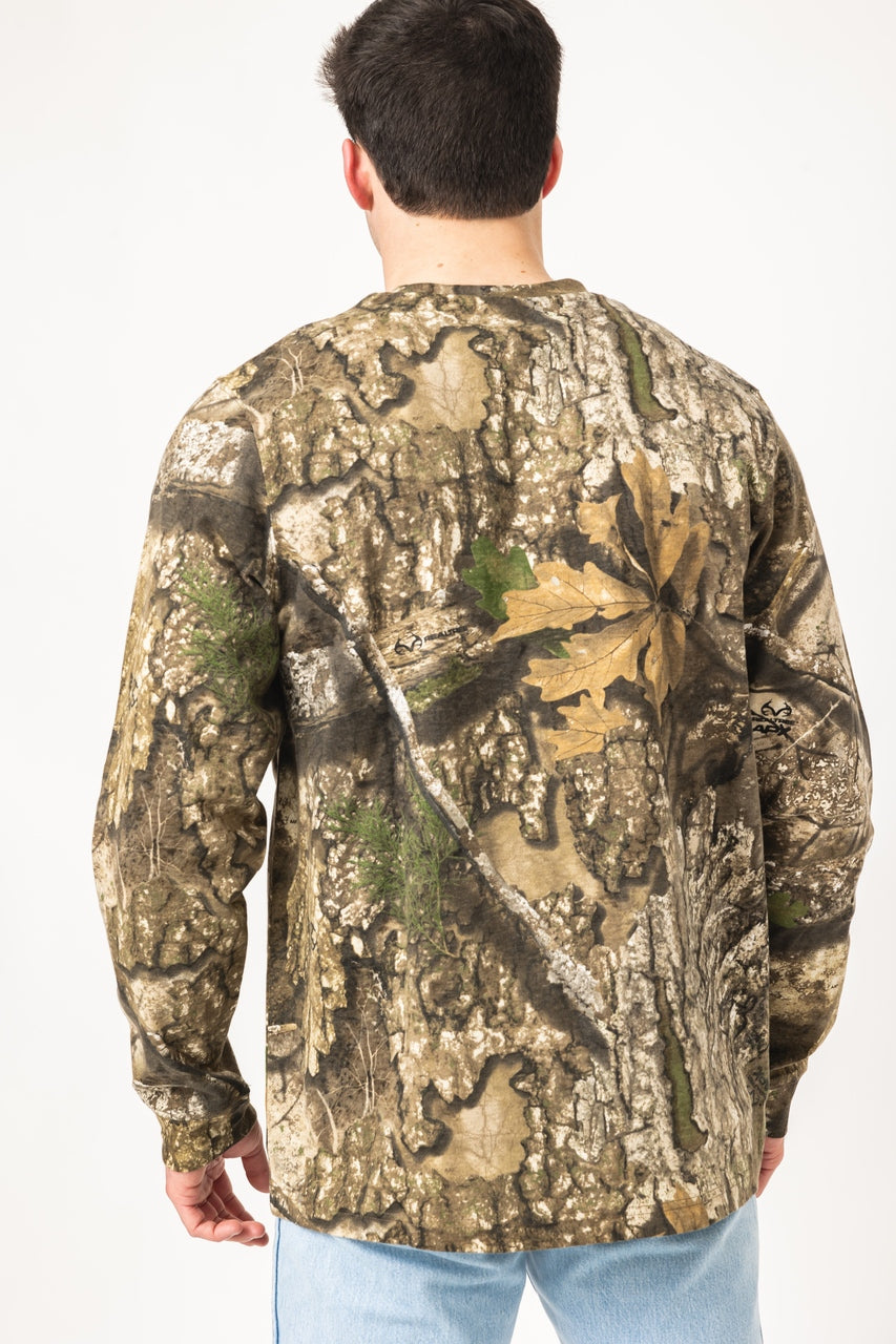 Realtree Long Sleeve Cotton Hunting Shirt - Realtree APX