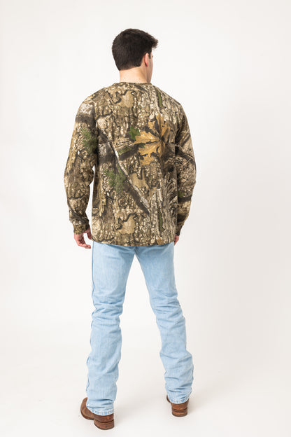 Realtree Long Sleeve Cotton Hunting Shirt - Realtree APX