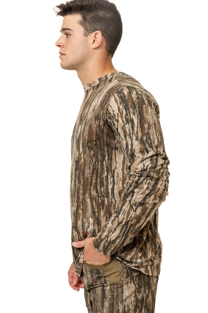 Realtree Bamboo Long Sleeve Camo Crewneck