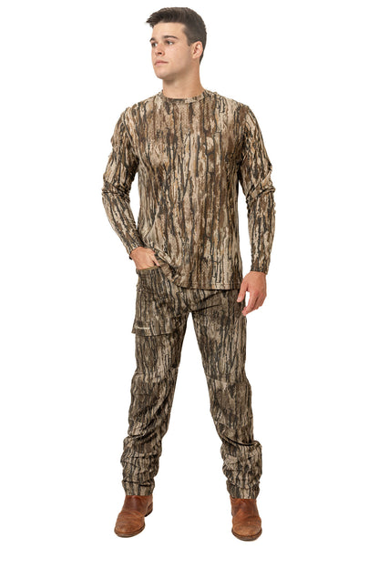 Realtree Bamboo Long Sleeve Camo Crewneck