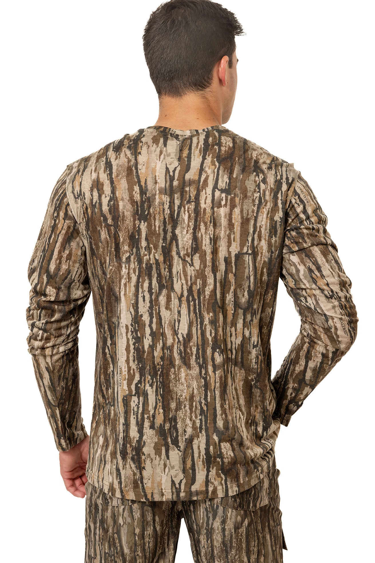 Realtree Bamboo Long Sleeve Camo Crewneck