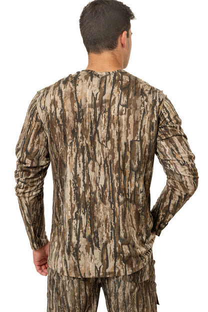 Realtree Bamboo Long Sleeve Camo Crewneck