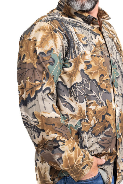 Realtree Button Down Long Sleeve Hunting Shirt - Realtree Advantage Classic