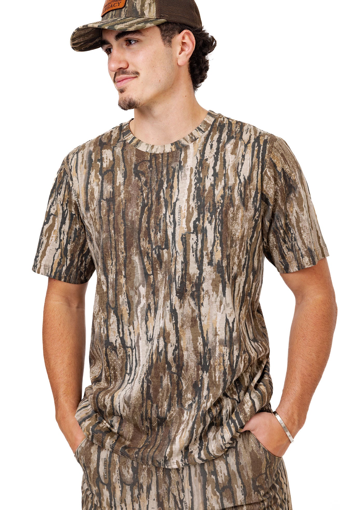 Realtree Short Sleeve Cotton Hunting Shirt