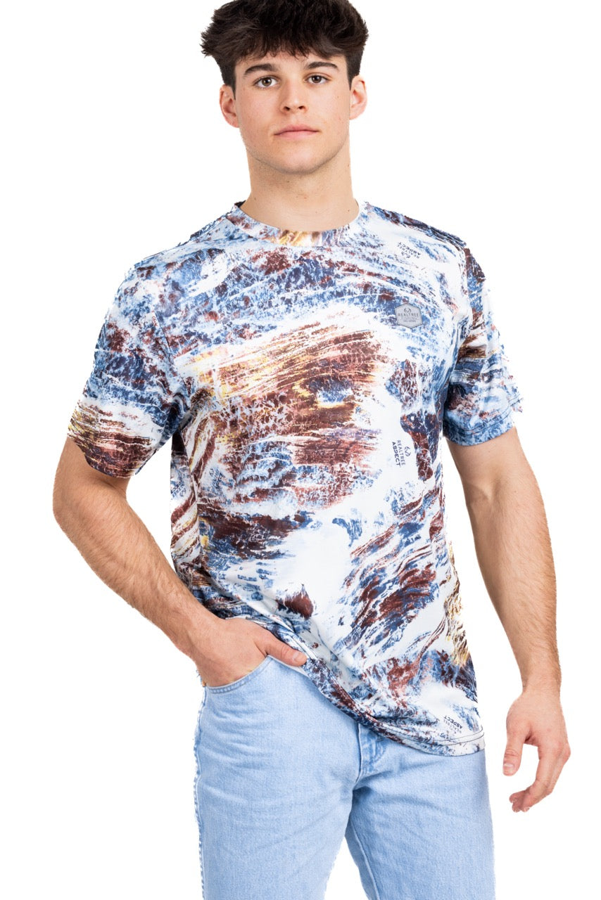 Realtree Realtree Fishing Bass Master Performance Original Short Sleeve Shirt - Realtree Aspect