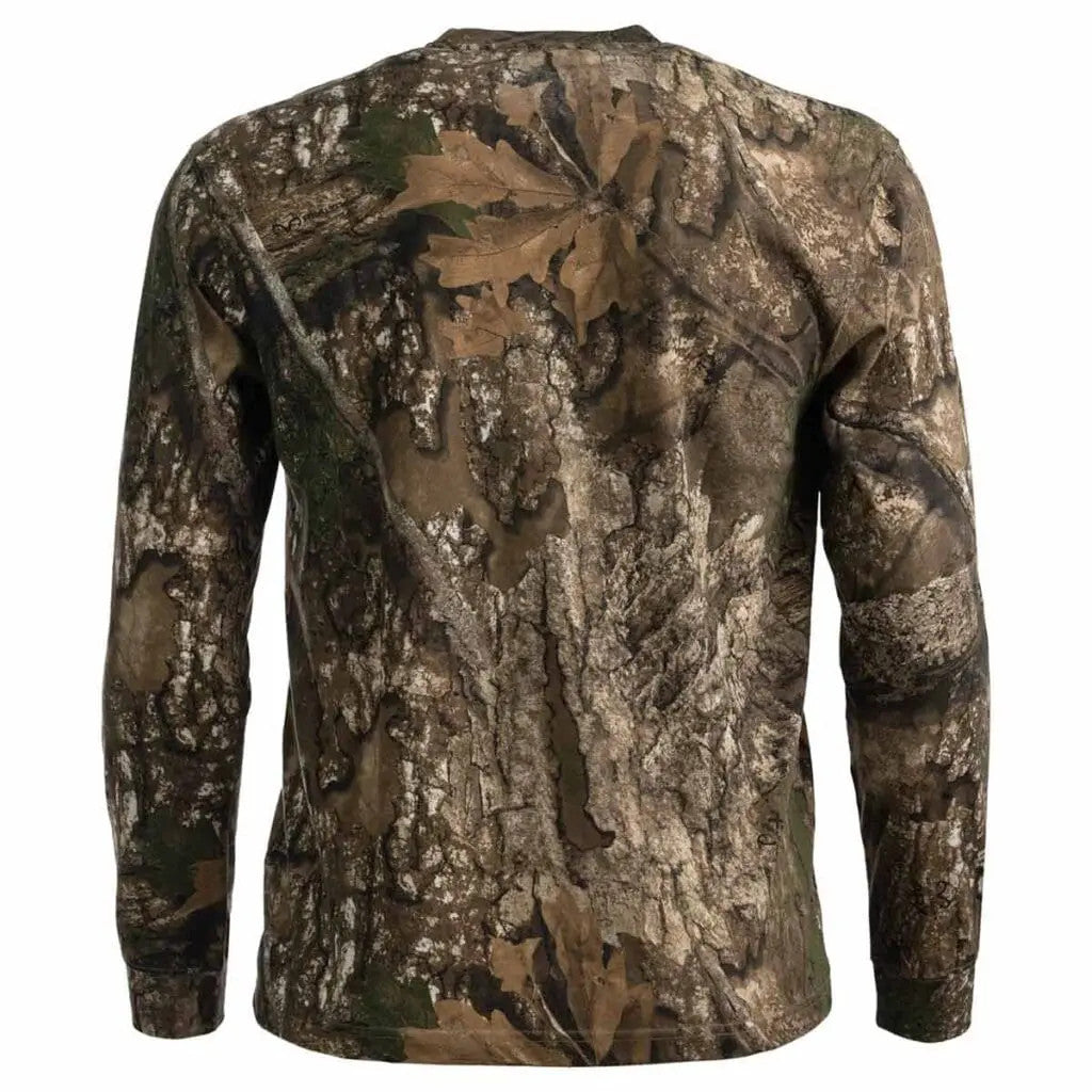 Realtree Blocker Outdoors Fused Cotton Long Sleeve Hunting Shirt - Realtree Camo