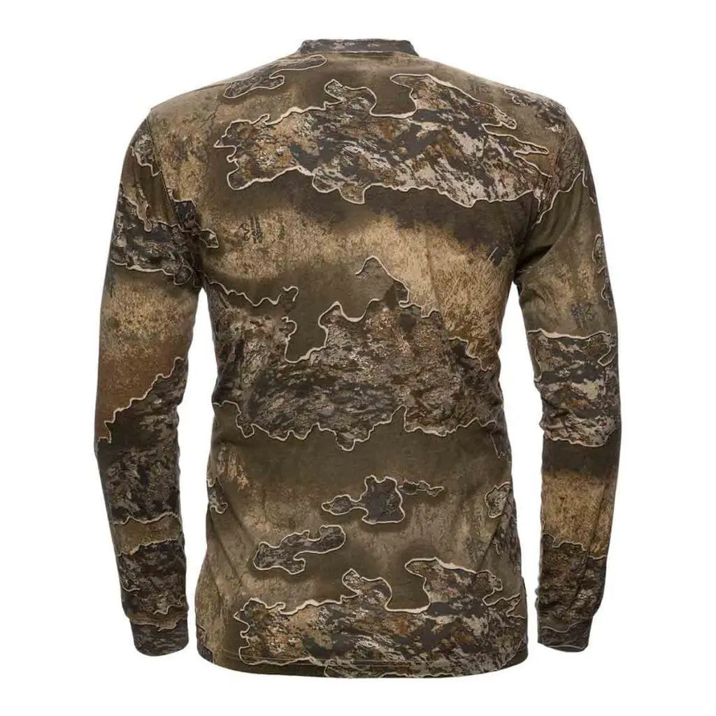 Realtree Blocker Outdoors Fused Cotton Long Sleeve Hunting Shirt - Realtree Camo