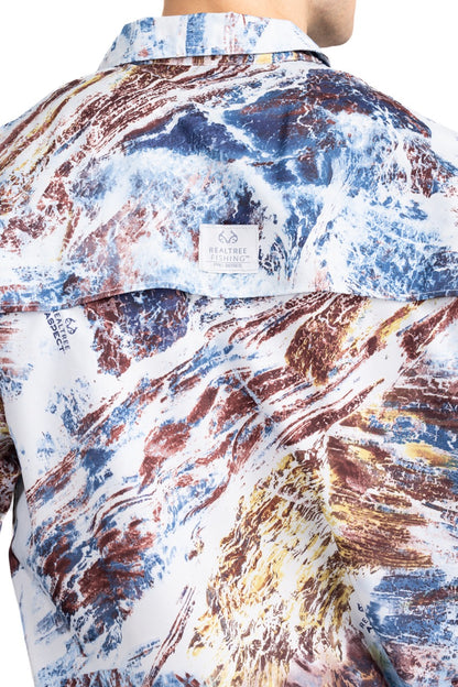 Realtree Realtree Fishing Charter Original Short Sleeve Shirt - Realtree Aspect