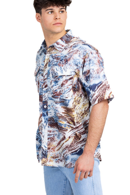 Realtree Realtree Fishing Charter Original Short Sleeve Shirt - Realtree Aspect