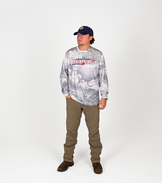 Realtree Ole Miss Rebels Unisex Long Sleeve Shirt - Realtree XTREME Colors