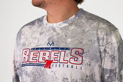 Realtree Ole Miss Rebels Unisex Long Sleeve Shirt - Realtree XTREME Colors