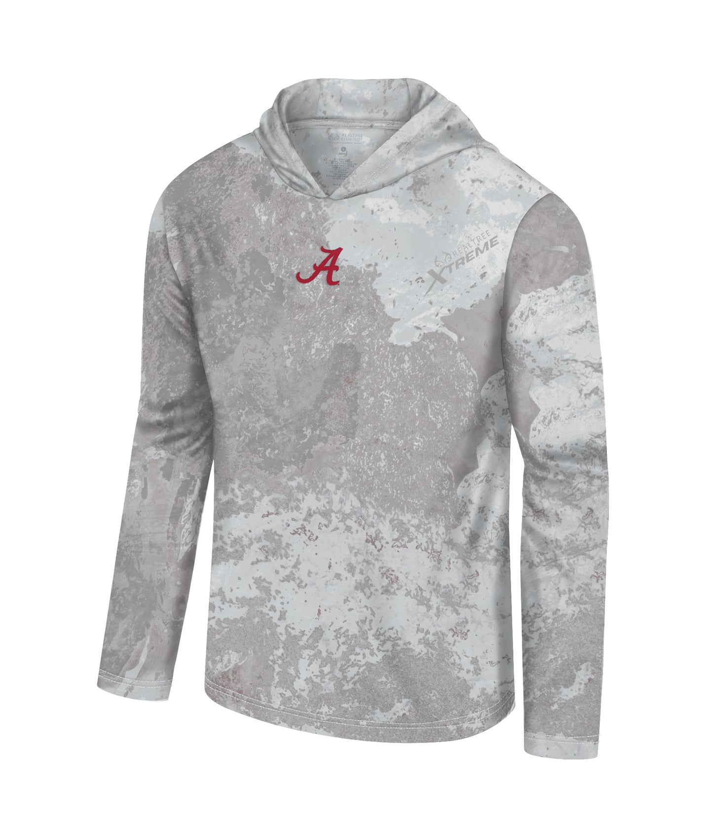 Realtree Realtree Unisex Salt Roscoe Alabama Performance Hooded Sun Shirt - Realtree XTREME Colors