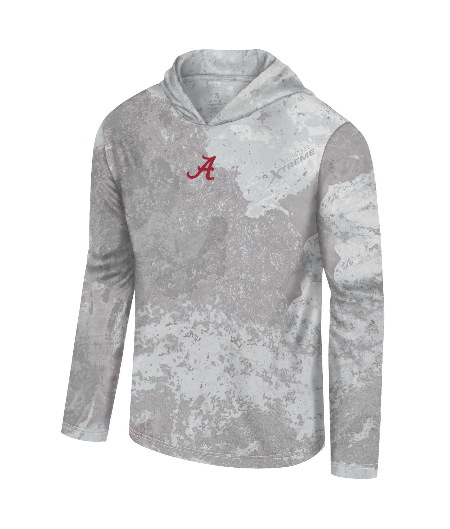 Realtree Realtree Unisex Salt Roscoe Alabama Performance Hooded Sun Shirt - Realtree XTREME Colors