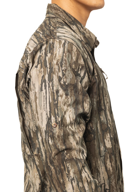 Realtree Button Down Long Sleeve Hunting Shirt